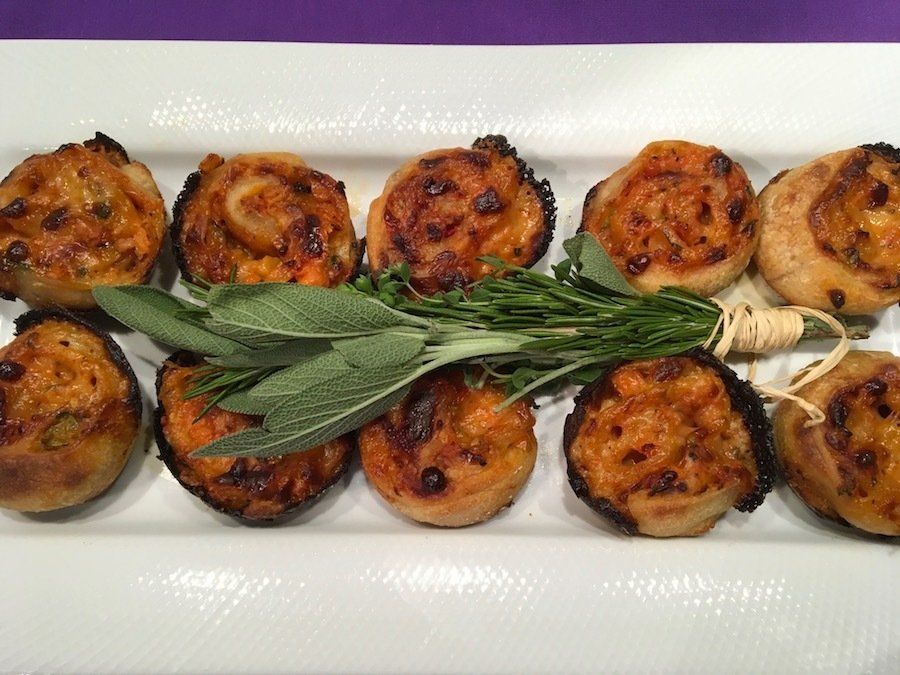 Vegetable Pizza Rolls